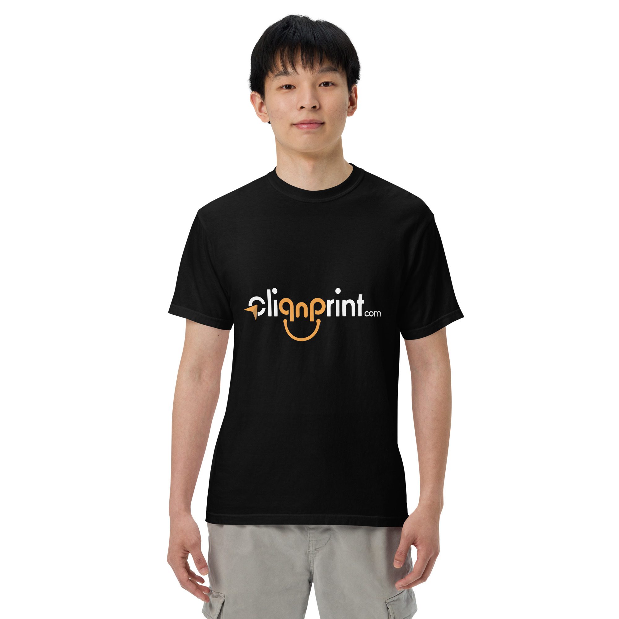 Men's Garment-dyed Heavyweight T-shirt - Cliqnprint